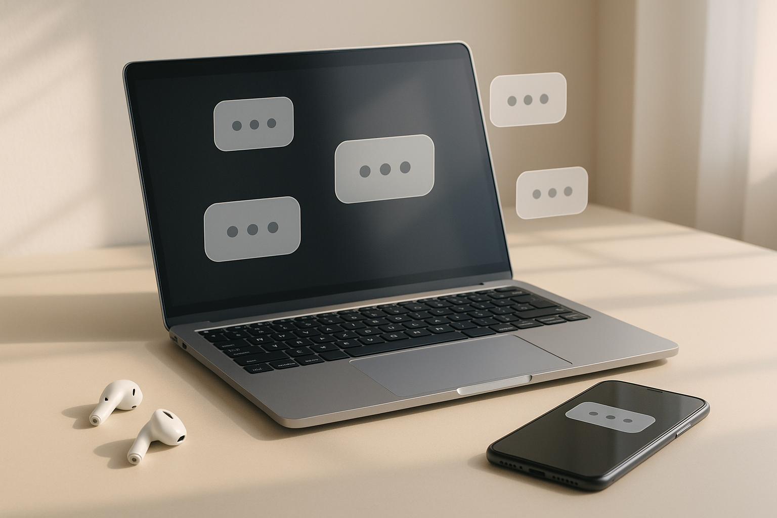 Cross-device notifications with floating schedule updates