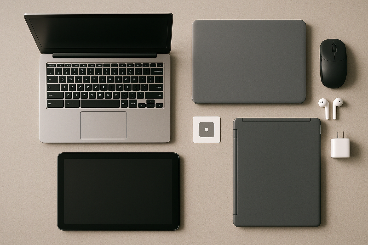 Approved unbranded devices and accessories for the testing app