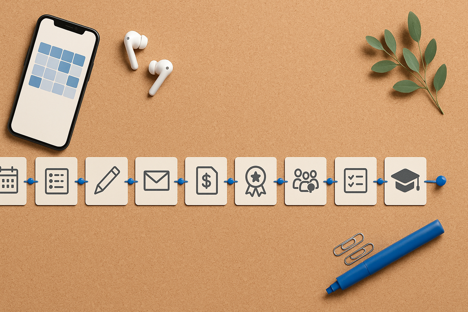 Step-by-step college admissions timeline from SAT to graduation