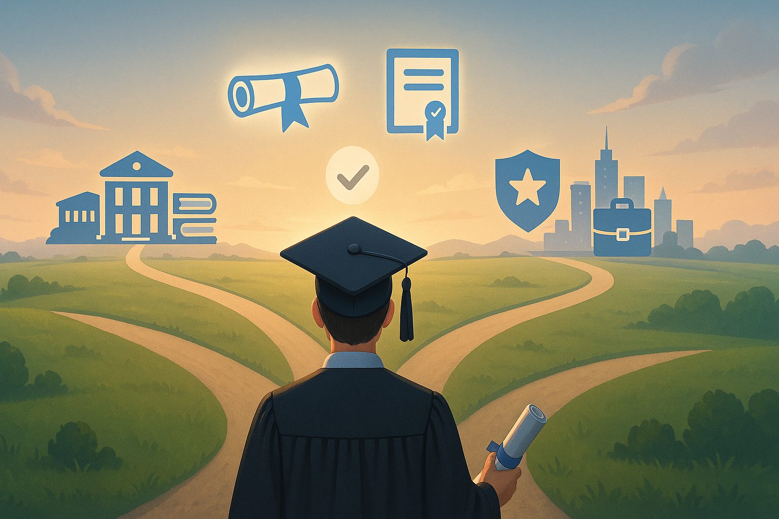 Post-graduation pathways to college, military, and career options