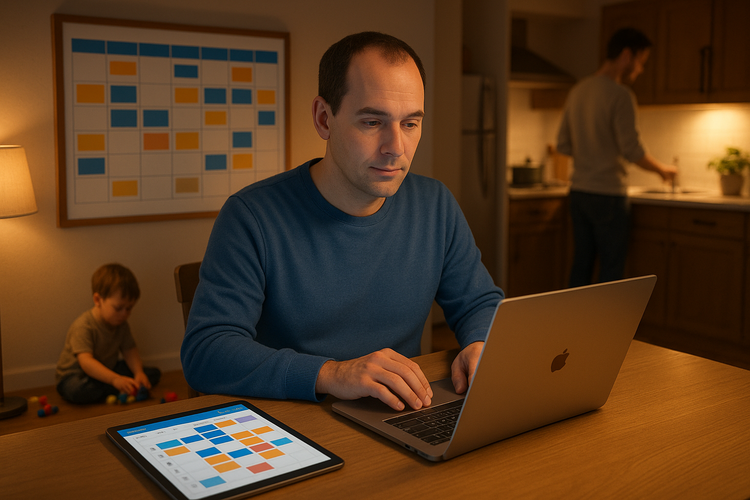 Time management for balancing online high school with work and family