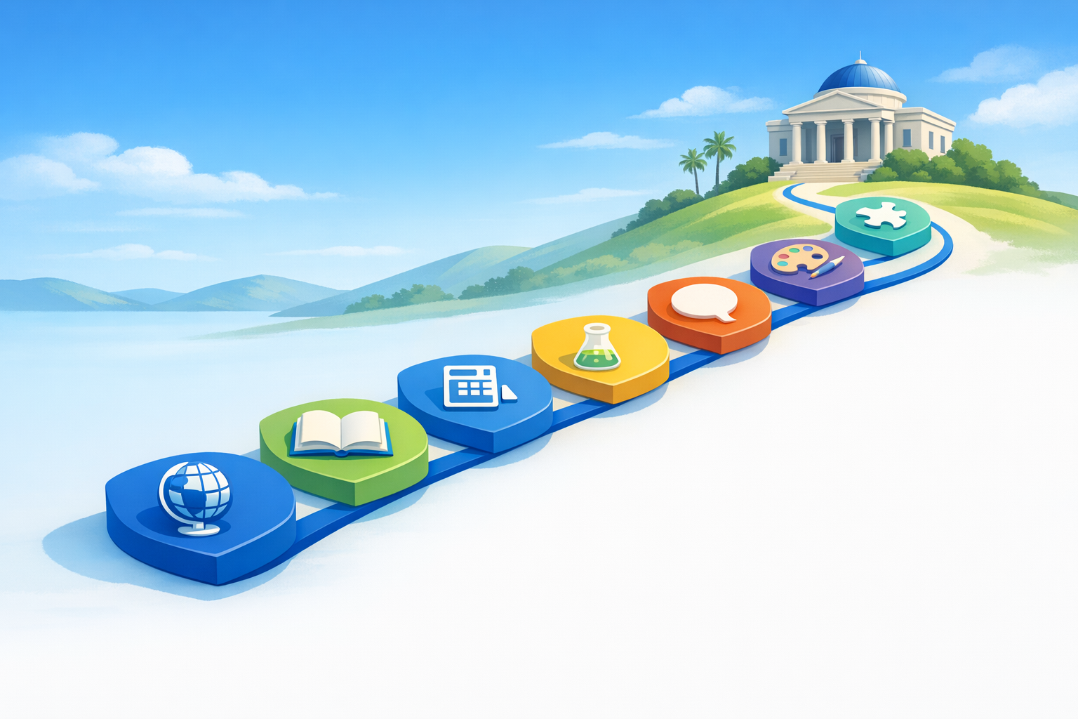 Step-by-step A–G academic pathway to university